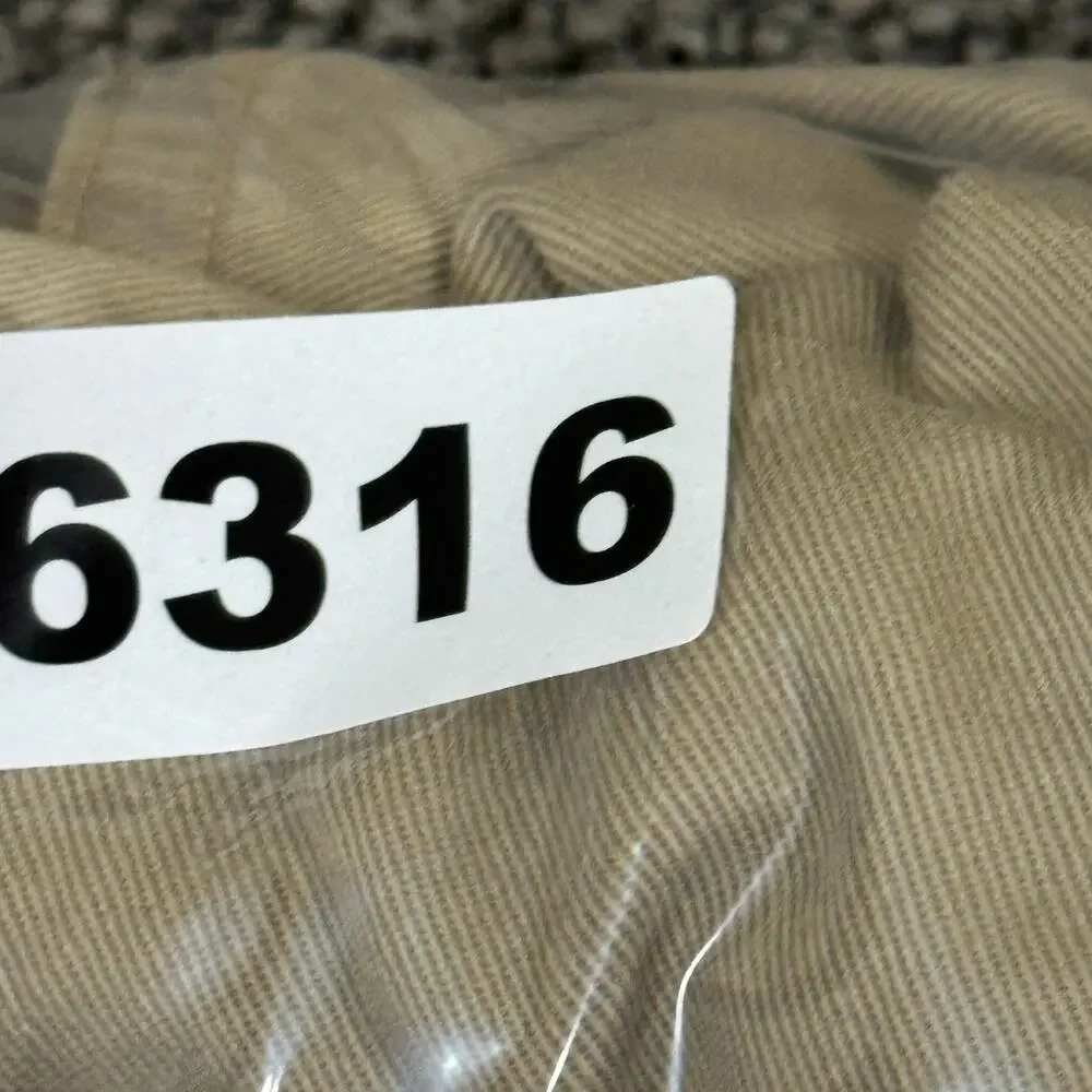Vintage Hunting Shooting Vest Mens Tan Beige Fox Outdoors Hidden Hoodie